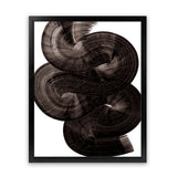Shop Flow 1 Art Print-Abstract, Black, Dan Hobday, Portrait, Rectangle, View All-framed painted poster wall decor artwork