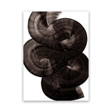 Shop Flow 1 Canvas Art Print-Abstract, Black, Dan Hobday, Portrait, Rectangle, View All-framed wall decor artwork