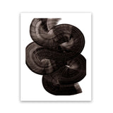 Shop Flow 1 Art Print-Abstract, Black, Dan Hobday, Portrait, Rectangle, View All-framed painted poster wall decor artwork
