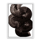 Shop Flow 1 Canvas Art Print-Abstract, Black, Dan Hobday, Portrait, Rectangle, View All-framed wall decor artwork