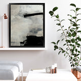 Shop Forever Art Print-Abstract, Black, Dan Hobday, Neutrals, Portrait, Rectangle, View All-framed painted poster wall decor artwork