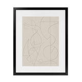 Shop Founded Art Print-Abstract, Dan Hobday, Neutrals, Portrait, Rectangle, View All-framed painted poster wall decor artwork