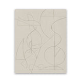 Shop Founded Art Print-Abstract, Dan Hobday, Neutrals, Portrait, Rectangle, View All-framed painted poster wall decor artwork