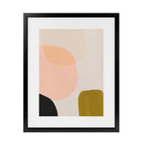 Shop Gloop Art Print-Abstract, Dan Hobday, Orange, Portrait, Rectangle, View All-framed painted poster wall decor artwork