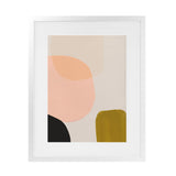 Shop Gloop Art Print-Abstract, Dan Hobday, Orange, Portrait, Rectangle, View All-framed painted poster wall decor artwork