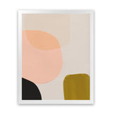 Shop Gloop Art Print-Abstract, Dan Hobday, Orange, Portrait, Rectangle, View All-framed painted poster wall decor artwork