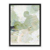 Shop Green 3 Canvas Art Print-Abstract, Dan Hobday, Green, Portrait, Rectangle, View All-framed wall decor artwork