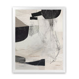 Shop High 2 Art Print-Abstract, Black, Dan Hobday, Neutrals, Portrait, Rectangle, View All-framed painted poster wall decor artwork