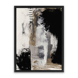 Shop Important Canvas Art Print-Abstract, Black, Dan Hobday, Portrait, Rectangle, View All-framed wall decor artwork