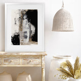 Shop Important Art Print-Abstract, Black, Dan Hobday, Portrait, Rectangle, View All-framed painted poster wall decor artwork