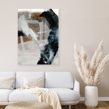 Shop Inviting Canvas Art Print-Abstract, Black, Brown, Dan Hobday, Portrait, Rectangle, View All-framed wall decor artwork