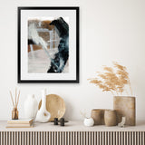 Shop Inviting Art Print-Abstract, Black, Brown, Dan Hobday, Portrait, Rectangle, View All-framed painted poster wall decor artwork