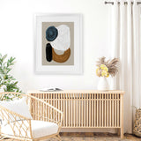 Shop Late In The Afternoon Art Print-Abstract, Brown, Dan Hobday, Neutrals, Portrait, Rectangle, View All-framed painted poster wall decor artwork