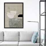 Shop Lifestyle 1 Canvas Art Print-Abstract, Brown, Dan Hobday, Portrait, Rectangle, View All-framed wall decor artwork