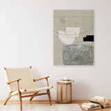 Shop Lifestyle 1 Canvas Art Print-Abstract, Brown, Dan Hobday, Portrait, Rectangle, View All-framed wall decor artwork