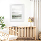 Shop Light Dawn 2 Art Print-Abstract, Dan Hobday, Green, Portrait, Rectangle, View All, White-framed painted poster wall decor artwork