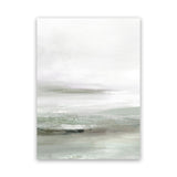 Shop Light Dawn 2 Canvas Art Print-Abstract, Dan Hobday, Green, Portrait, Rectangle, View All, White-framed wall decor artwork