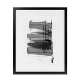 Shop Loud Art Print-Abstract, Black, Dan Hobday, Portrait, Rectangle, View All, White-framed painted poster wall decor artwork