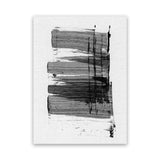 Shop Loud Canvas Art Print-Abstract, Black, Dan Hobday, Portrait, Rectangle, View All, White-framed wall decor artwork