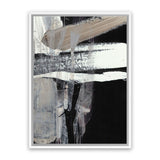 Shop Mansion Canvas Art Print-Abstract, Black, Dan Hobday, Portrait, Rectangle, View All-framed wall decor artwork