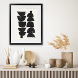 Shop Minimal Plant Art Print-Abstract, Black, Dan Hobday, Portrait, Rectangle, View All-framed painted poster wall decor artwork