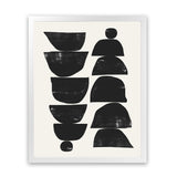 Shop Minimal Plant Art Print-Abstract, Black, Dan Hobday, Portrait, Rectangle, View All-framed painted poster wall decor artwork