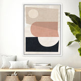 Shop Mix Canvas Art Print-Abstract, Black, Dan Hobday, Neutrals, Portrait, Rectangle, View All-framed wall decor artwork