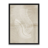 Shop Moved Canvas Art Print-Abstract, Brown, Dan Hobday, Neutrals, Portrait, Rectangle, View All-framed wall decor artwork