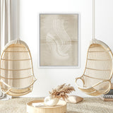 Shop Moved Canvas Art Print-Abstract, Brown, Dan Hobday, Neutrals, Portrait, Rectangle, View All-framed wall decor artwork