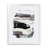 Shop Neutral Tones 2 Art Print-Abstract, Black, Dan Hobday, Portrait, Rectangle, View All, White-framed painted poster wall decor artwork