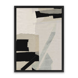 Shop Neutrals Canvas Art Print-Abstract, Black, Dan Hobday, Neutrals, Portrait, Rectangle, View All-framed wall decor artwork