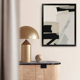 Shop Neutrals Art Print-Abstract, Black, Dan Hobday, Neutrals, Portrait, Rectangle, View All-framed painted poster wall decor artwork