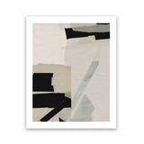 Shop Neutrals Art Print-Abstract, Black, Dan Hobday, Neutrals, Portrait, Rectangle, View All-framed painted poster wall decor artwork