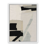 Shop Neutrals Canvas Art Print-Abstract, Black, Dan Hobday, Neutrals, Portrait, Rectangle, View All-framed wall decor artwork