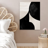 Shop Night Set 1 Canvas Art Print-Abstract, Black, Dan Hobday, Portrait, Rectangle, View All-framed wall decor artwork