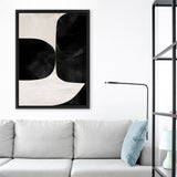 Shop Night Set 2 Canvas Art Print-Abstract, Black, Dan Hobday, Portrait, Rectangle, View All-framed wall decor artwork