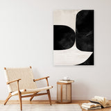 Shop Night Set 2 Canvas Art Print-Abstract, Black, Dan Hobday, Portrait, Rectangle, View All-framed wall decor artwork