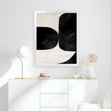 Shop Night Set 2 Art Print-Abstract, Black, Dan Hobday, Portrait, Rectangle, View All-framed painted poster wall decor artwork