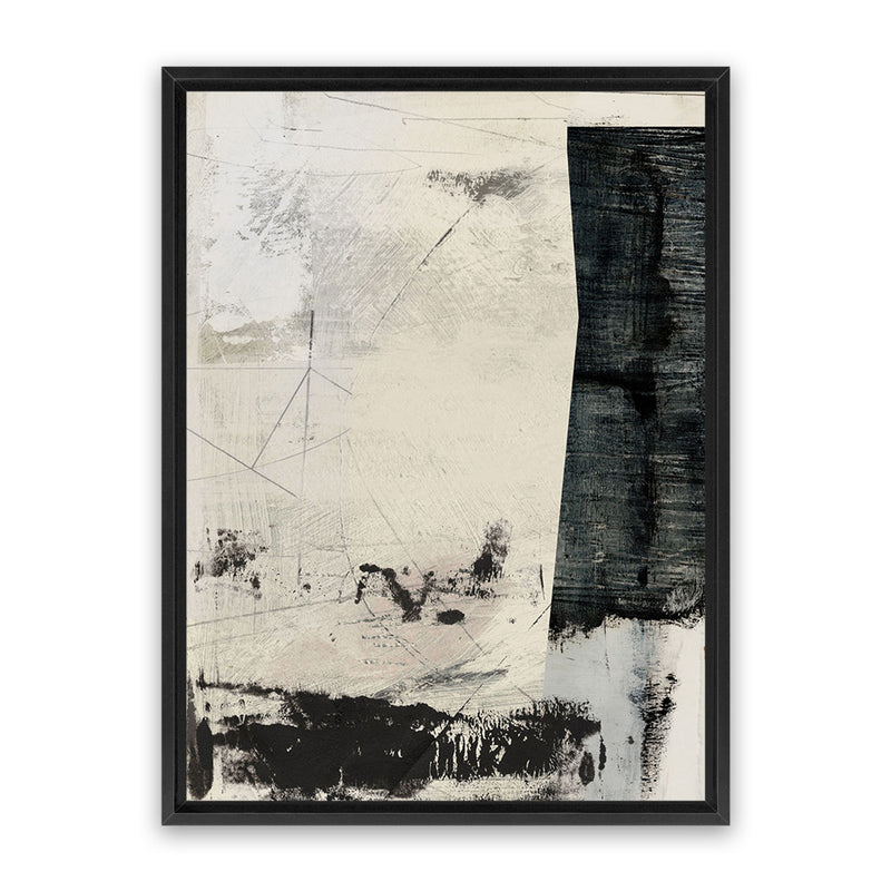 Shop Out Of Time Canvas Art Print-Abstract, Black, Dan Hobday, Neutrals, Portrait, Rectangle, View All-framed wall decor artwork