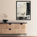 Shop Out Of Time Canvas Art Print-Abstract, Black, Dan Hobday, Neutrals, Portrait, Rectangle, View All-framed wall decor artwork