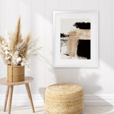 Shop Path Art Print-Abstract, Black, Brown, Dan Hobday, Portrait, Rectangle, View All-framed painted poster wall decor artwork