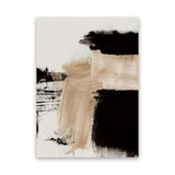 Shop Path Canvas Art Print-Abstract, Black, Brown, Dan Hobday, Portrait, Rectangle, View All-framed wall decor artwork