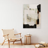 Shop Ragstone Canvas Art Print-Abstract, Dan Hobday, Neutrals, Portrait, Rectangle, View All-framed wall decor artwork