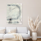 Shop Respond Canvas Art Print-Abstract, Dan Hobday, Neutrals, Portrait, Rectangle, View All-framed wall decor artwork
