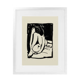 Shop Rest Art Print-Abstract, Black, Dan Hobday, Neutrals, Portrait, Rectangle, View All-framed painted poster wall decor artwork