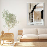 Shop Sentiment Canvas Art Print-Abstract, Brown, Dan Hobday, Portrait, Rectangle, View All-framed wall decor artwork