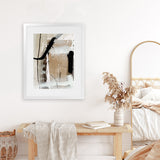 Shop Sentiment Art Print-Abstract, Brown, Dan Hobday, Portrait, Rectangle, View All-framed painted poster wall decor artwork