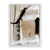 Shop Sentiment Canvas Art Print-Abstract, Brown, Dan Hobday, Portrait, Rectangle, View All-framed wall decor artwork