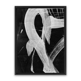 Shop Sinking Canvas Art Print-Abstract, Black, Dan Hobday, Portrait, Rectangle, View All-framed wall decor artwork