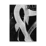 Shop Sinking Canvas Art Print-Abstract, Black, Dan Hobday, Portrait, Rectangle, View All-framed wall decor artwork